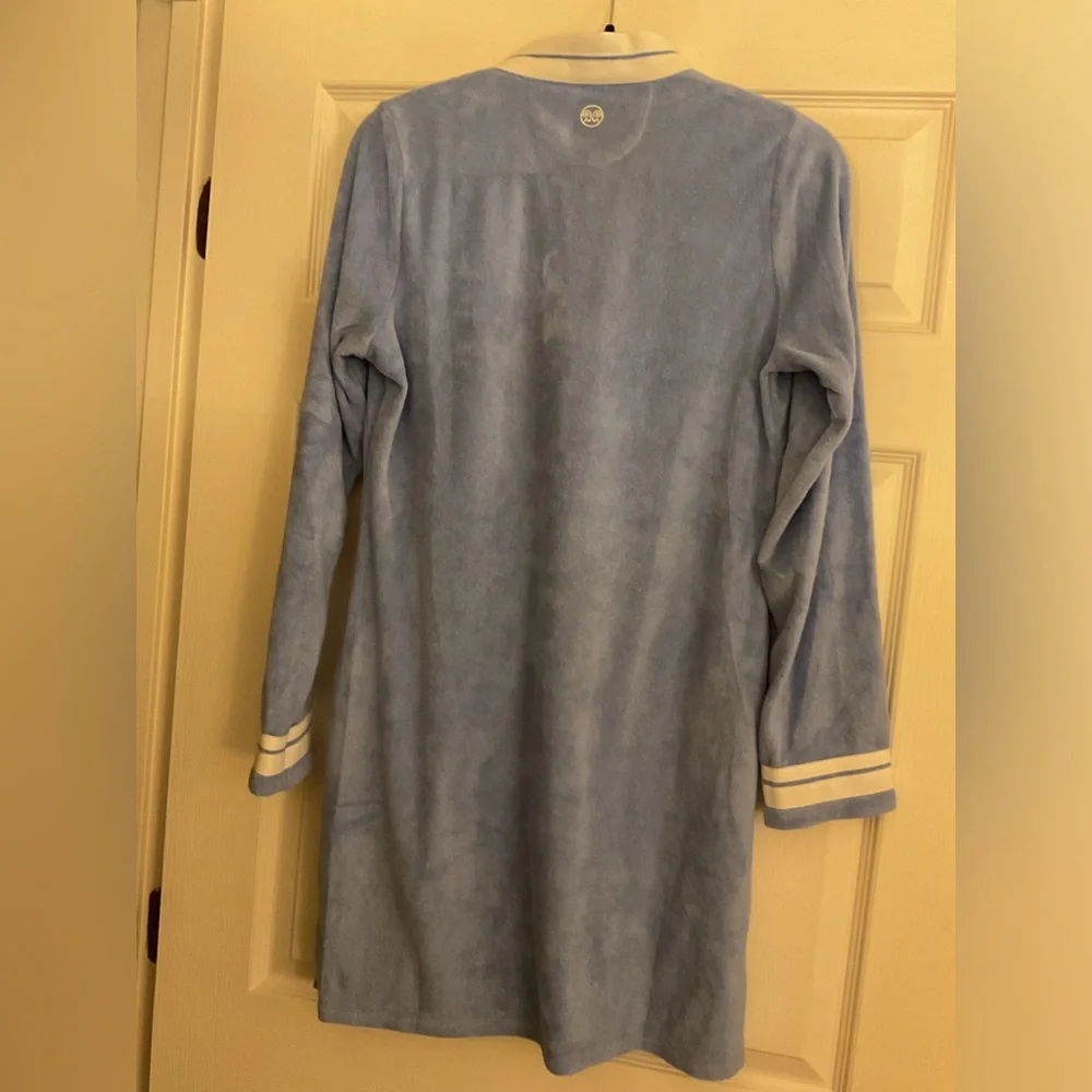 NWT RNWK Renwick Blue Periwinkle Terry Tunic Dress/Cover-Up Size M a beauty ❤️